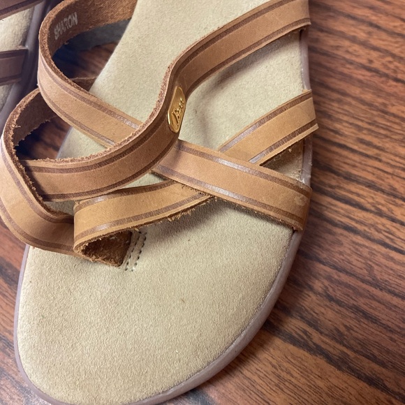 Vintage G.H. Bass & Co. Sunjun Sharon tan 10m leather sandals - Picture 3 of 10